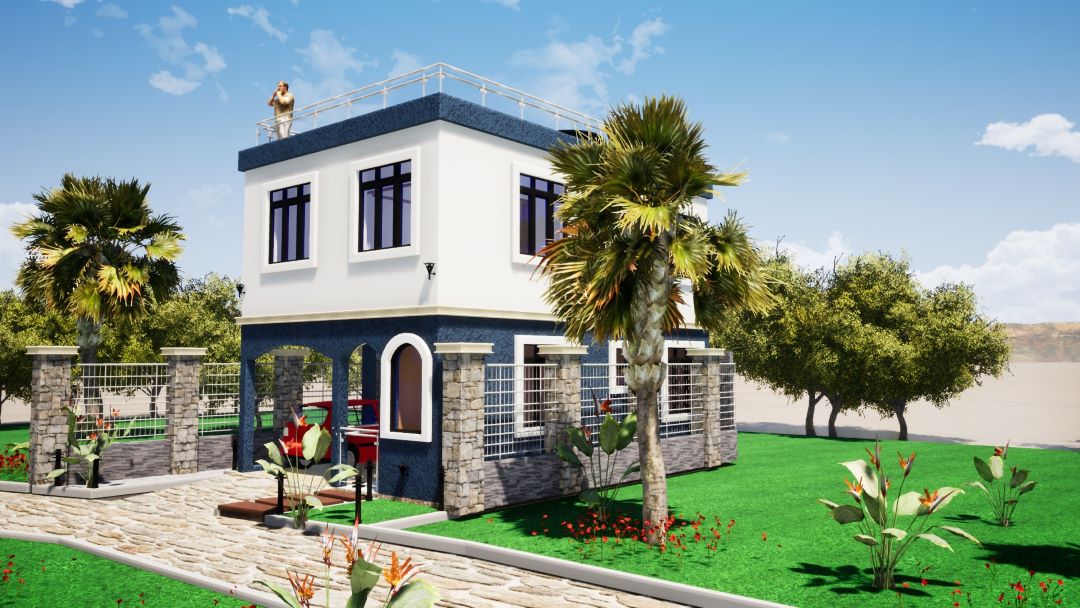 Concept design front view